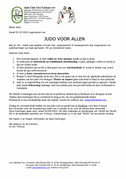 JUDO VOOR ALLEN